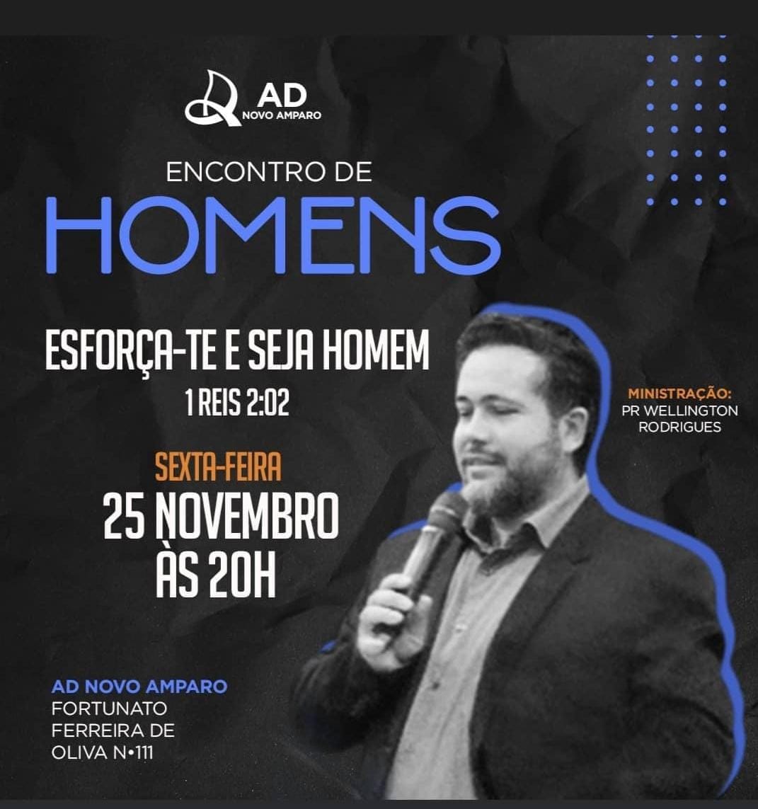 Pregação em um encontro de homens