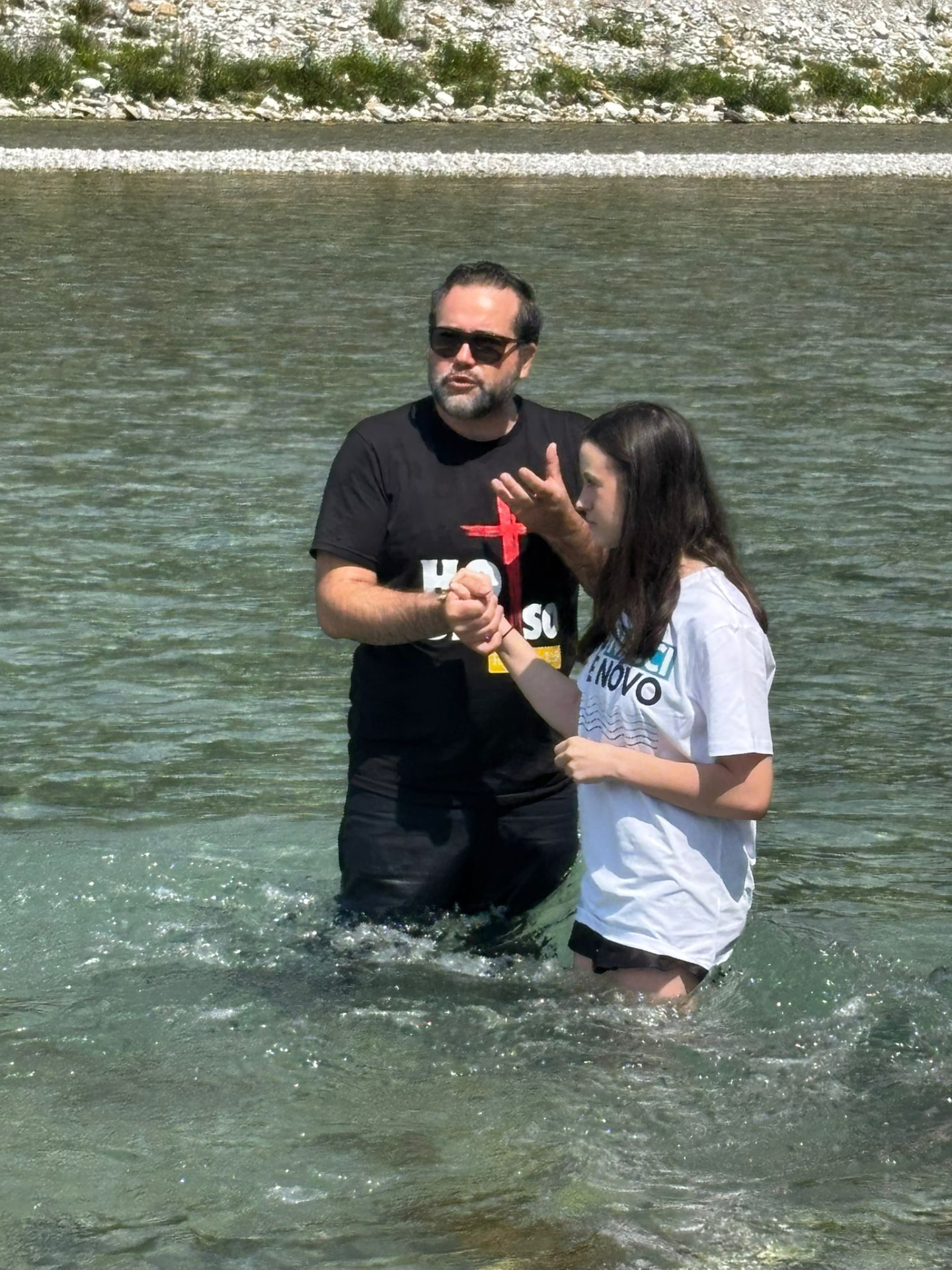 Batismo no rio
